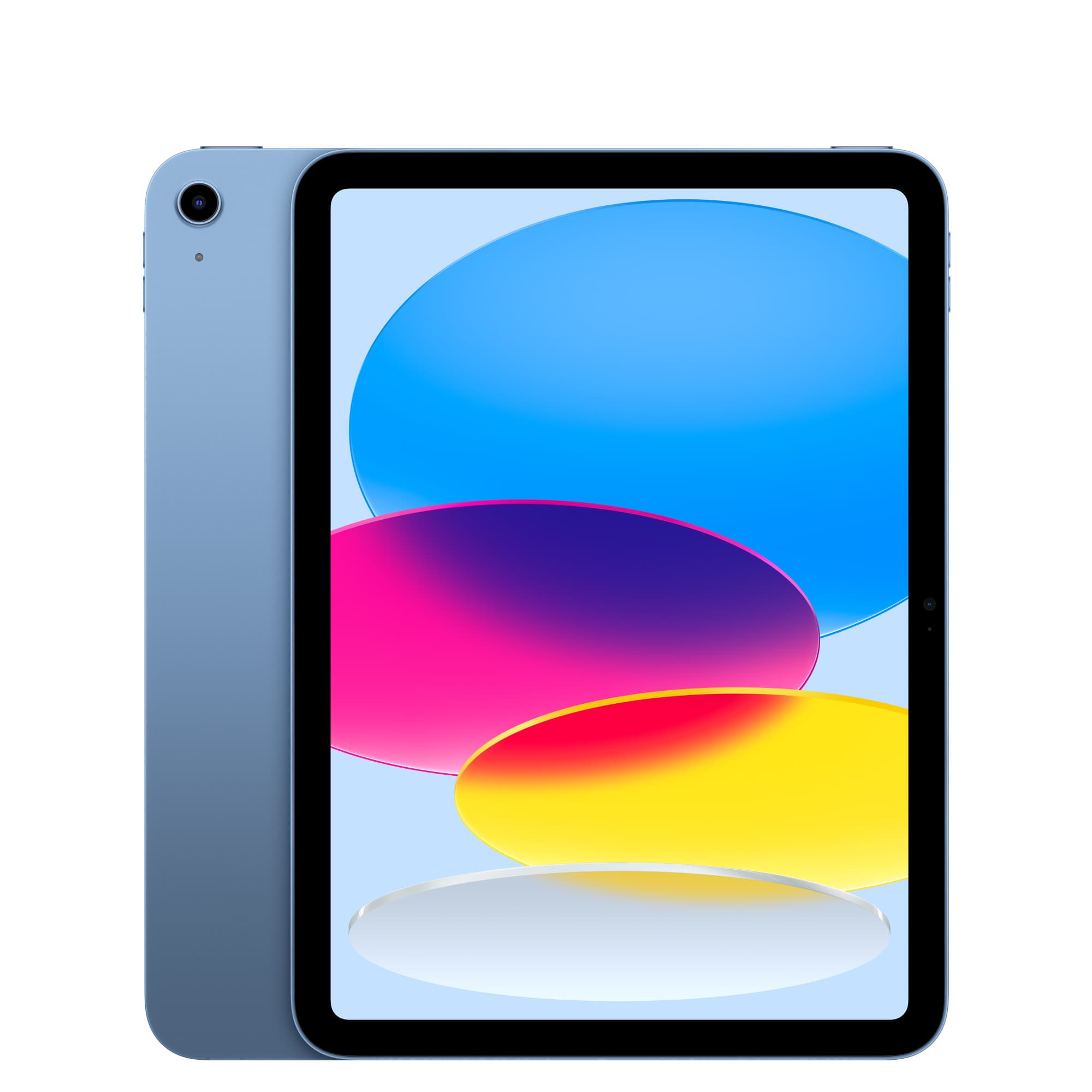 Apple iPad (A16) in Blue — front view